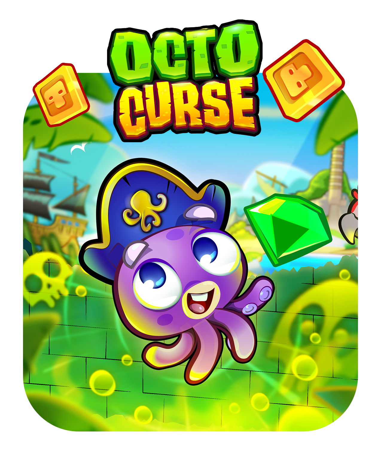 OctoCurse Game Layout
