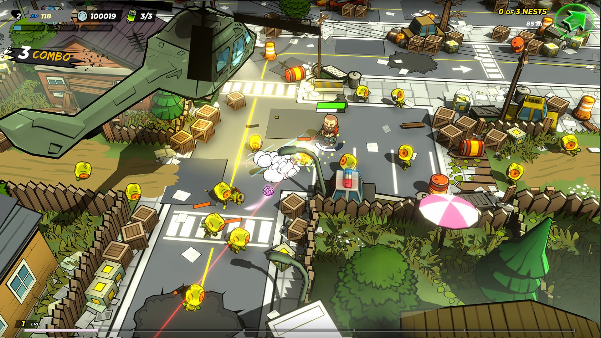 Bullets & Brains gameplay